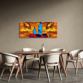 Obraz - Staroveká maľba (120x50 cm)