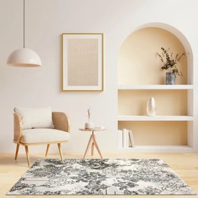 Koberec Argent 14721 U11 ornament modrý / krémový / sivý