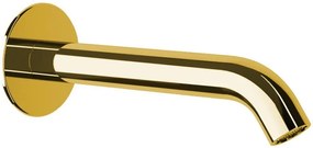 Sapho, Nástenná výtoková hubica, 165mm, zlato, BO517