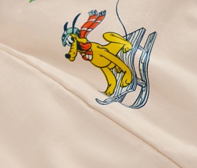 Posteľná bielizeň z jemného biberu »Mickey and Friends«, štandardná veľkosť