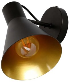 Nástenné svietidlo MORE 1xE27/40W/230V čierna