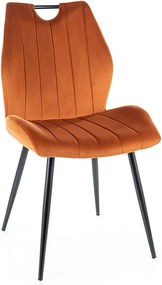 SI Stolička Arco Velvet škorica