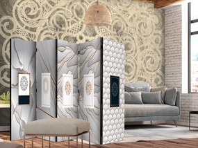 Artgeist Paraván - Labels II [Room Dividers]