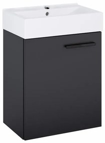 Kúpeľňová Zostava Mini 45 Čierna Matt Úchyt Čierna Matt