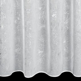 ZÁCLONA NA KRÚŽKOCH BELLE 140X250 CM VZOROVANÁ
