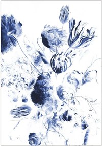 Vliesová tapeta Royal Blue Flowers II