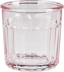 BARETTO Pohár na vodu 380 ml - ružová