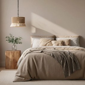 Toolight Toolight, stropné svietidlo 30cm, 1xE27, APP1736-1CP, čierna-hnedá, OSW-05122