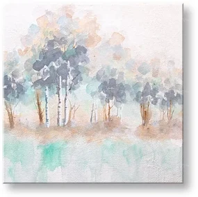 Maľovaný obraz na stenu STROMY 60x60 cm