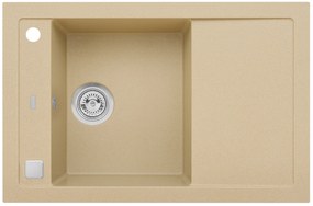 ALVEUS CZ FORMIC 30/55-béžová ( 760x500mm) + pop-up sifon F