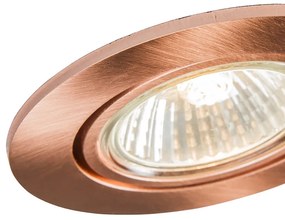 Inteligentné zapustené bodové svietidlo medené, naklápacie, vrátane Wifi GU10 - Cisco