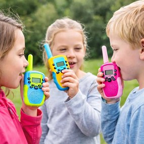 KIK Detské vysielačky Walkie Talkie, sada 3 ks