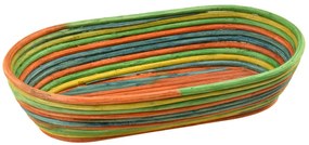 Oválná ošatka – barevná Rozměry (cm): 42x24, dno 32x13