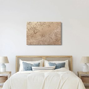 Obraz - Kreslené kvety (90x60 cm)