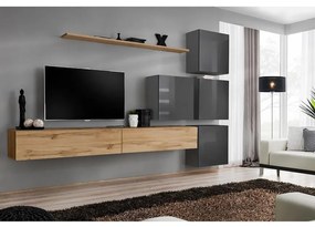 Obývacia stena Switch IX Wotan/Grafit