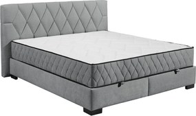 XXXLutz AMERICKÁ POSTEĽ, 180/200 cm, antracitová MID.YOU - Online Only spálne - 002220053813