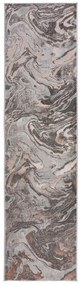 Flair Rugs, Behúň Eris Marbled Blush, 80x300, ružová, chodba / predsieň