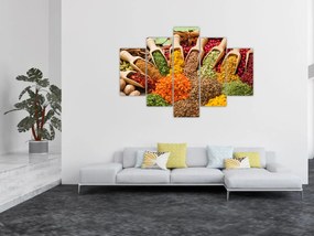 Obraz - Korenie z celého sveta (150x105 cm)