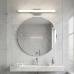 Toolight Toolight, LED nástenné svietidlo 60 cm, 9W, 500lm, 4000K, APP1846-1W, chrómová, OSW-66001