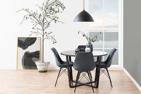 Amble jedálenský stôl R110 čierny melír