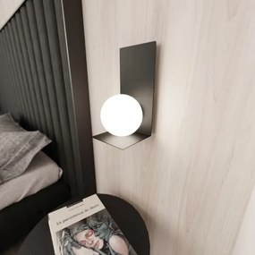 Nástenné svietidlo FORM 1xE14/10W/230V čierna