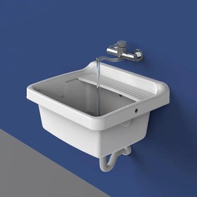 BAMA Plastové umývadlo so sifónom