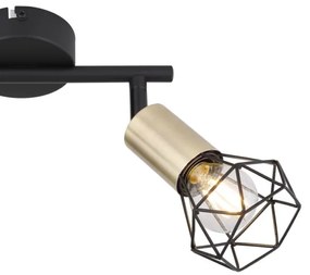 Globo 54802S-2AB - Bodové svietidlo XARA 2xE14/40W/230V