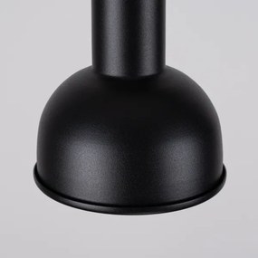 Sollux SL.1318 - Bodové svietidlo ELBA 3xE27/15W/230V čierna