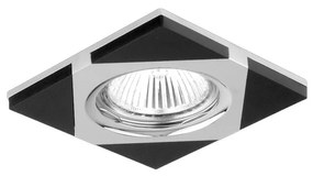 Downlight 71023 1xGU10/50W chróm/wenge