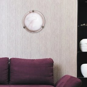 Rabalux ALABASTRO 3253 prisadené svietidlo 1x60W | E27 | IP20 - biely mramor