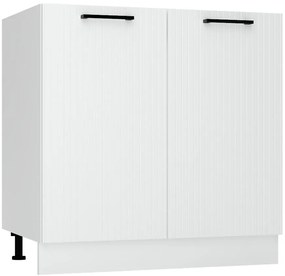 Skrinka do kuchyne Kate d80zl biely hrášok