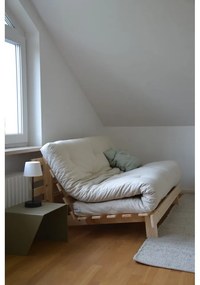 Béžová ľanová rozkladacia pohovka 160 cm Roots - Karup Design
