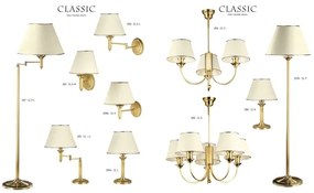 Jupiter 206-CL L L - Stolná lampa CLASSIC 1xE27/60W/230V