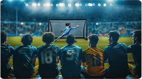 Neo-Sport Veľká futbalová bránka 180 x 120 x 60 cm NS-487