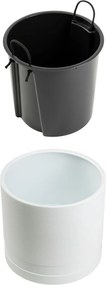 Květináč LUNA Cylinder 30,8 cm bílý