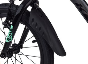 RoyalBaby ľahký detský bicykel Kable-Belt 16 palcov zvonček a brzdová pätka RB16-45 strieborný