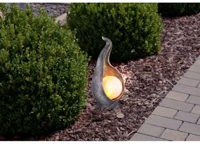 Globo 33439 - LED Solárne svietidlo SOLAR LED/2,16W/3V 3000K IP44 strieborná