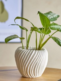 Bloomingville Kameninový obal na kvetiny Maham Nature