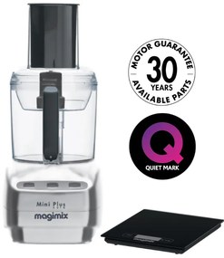 Magimix | ELM18260 Mini Plus kuchynský robot | matný chróm