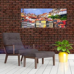 Obraz - Ribeira, Portugalsko (120x50 cm)