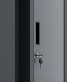 Kovová pracovná skriňa KACPER 1 Plus 400 x 1800 x 500 mm