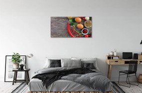 Obraz canvas Pepper opustí vajcia 120x60 cm