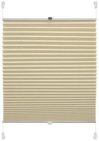 Béžová roleta 42,5x150 cm Plisé Verona – Gardinia