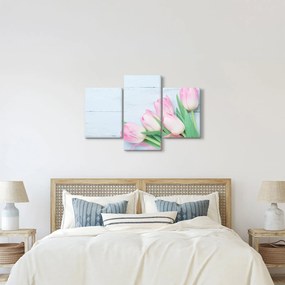 Obraz - Kytica tulipánov (90x60 cm)