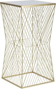 Odkladací stolík Lines 50 cm zlatý