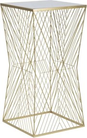 Odkladací stolík Lines 50 cm zlatý