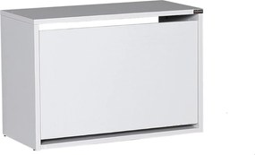 Botník (skrinka na topánky) Tosina 1 (biela). Akcia -13%. Vlastná spoľahlivá doprava až k Vám domov. 1094526