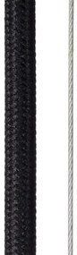 Lucide 45449/76/30 - Luster na lanku ELODIE 3xE27/40W/230V čierna