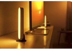 Philips - SADA 2x LED RGB Stmievateľná stolná lampa Hue AMBIANCE LED/6W/230V biela