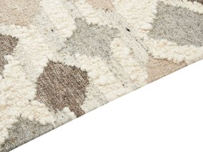 Vlnený kelímový koberec 80 x 150 cm viacfarebný KAGHTSRASHEN Beliani
